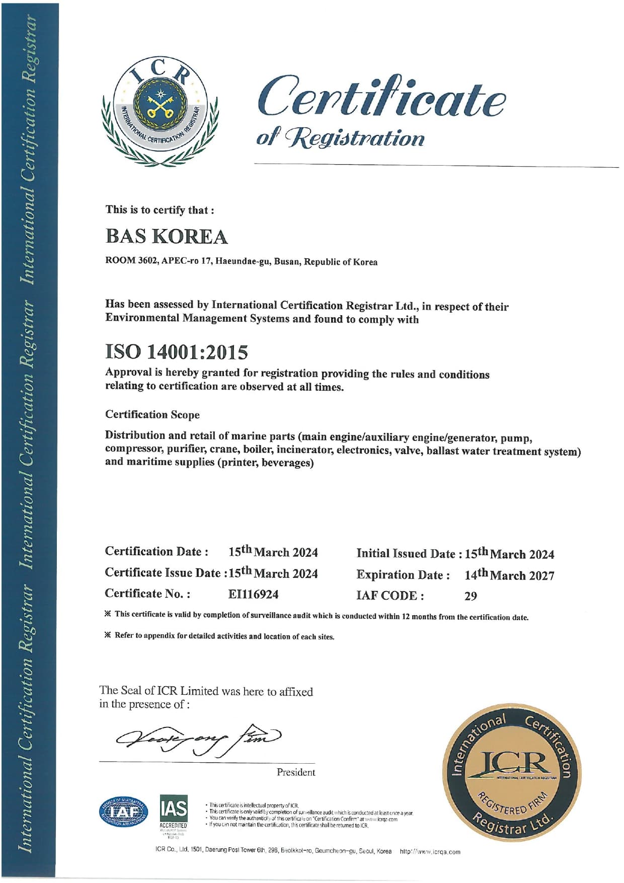 ISO 14001:2015