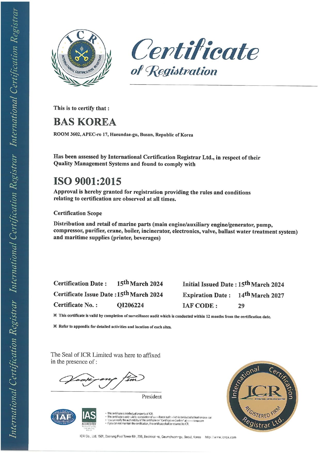 ISO 9001:2015